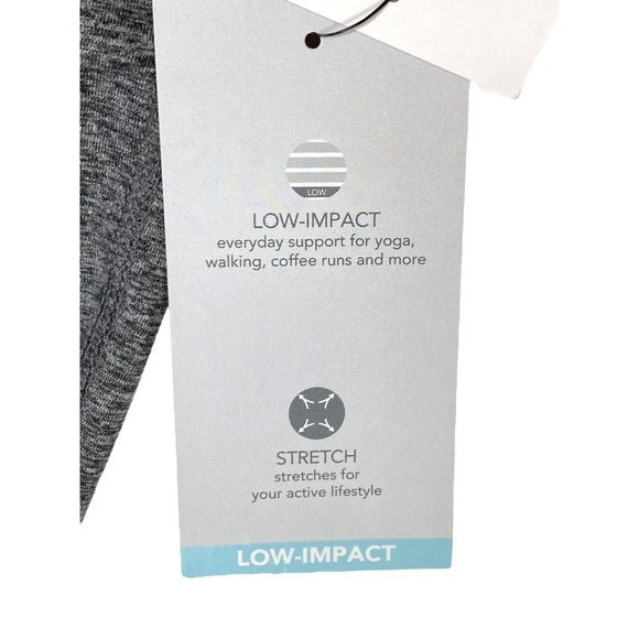 NWT Zelos Gray Athletic Leggings Jogging Low Impact Yoga Women's Size Small - Picture 8 of 11